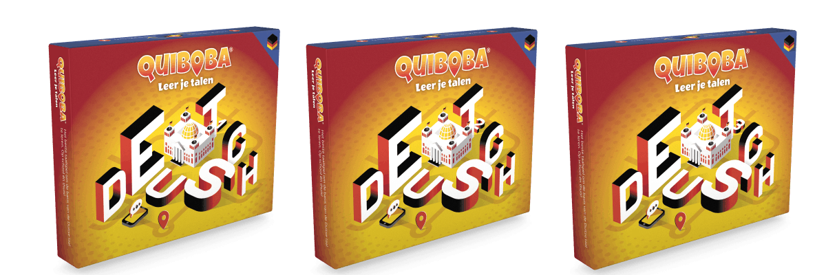 Quiboba voordeelpakket Duits 3 taalspellen